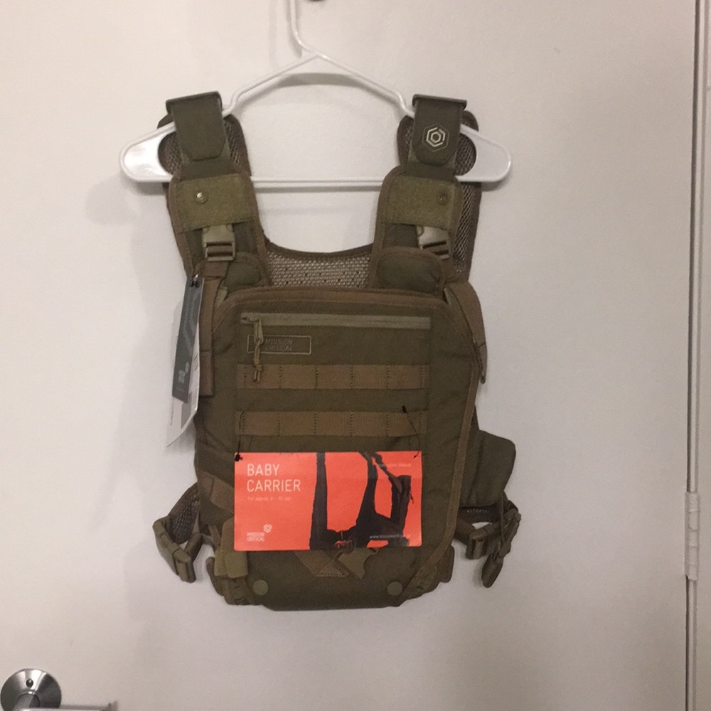 Mission Critical Baby Carrier in Coyote